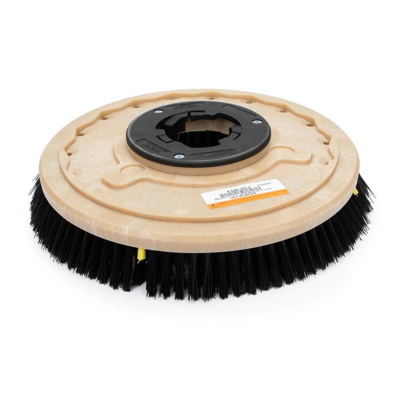 15 inch Nylon Scrub Brush with Clutch Plate